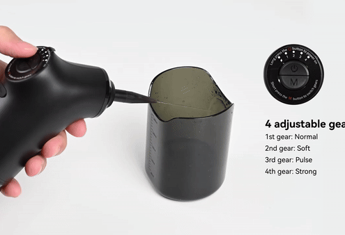 Kit de nettoyage d'oreille électrique - 4 modes de pression