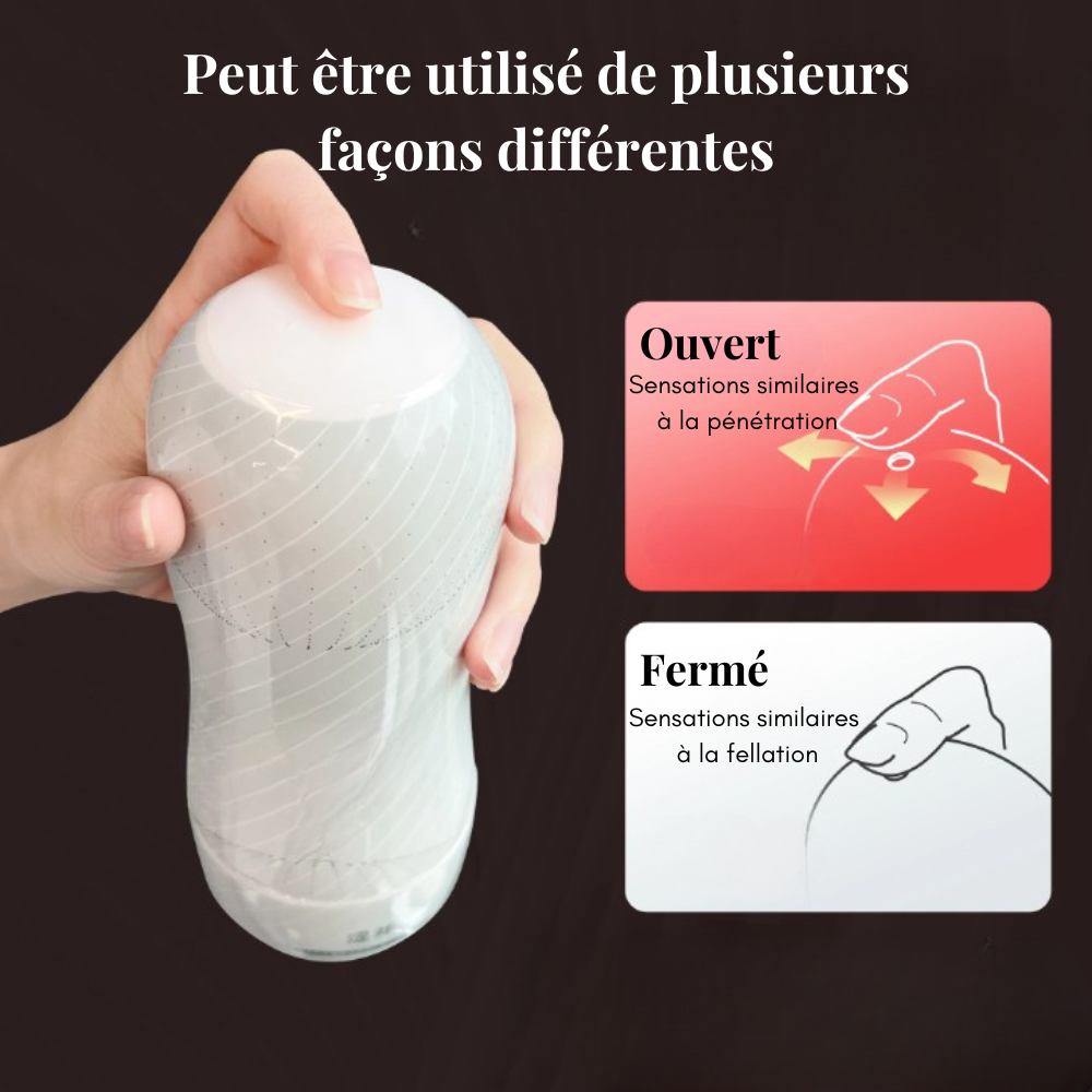 Nirvana - Vagin Réaliste en Silicone pour Hommes