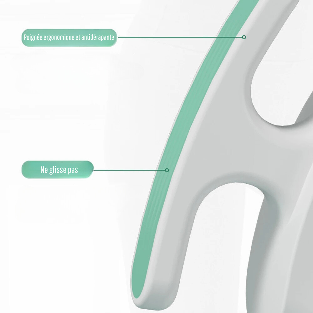 Duo rouleaux de massage 360° musculaire & anti-cellulite