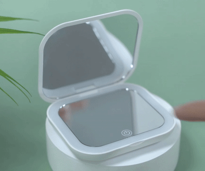 Mini Miroir de poche x2 et à LED - 1 ACHETÉ = 1 OFFERT