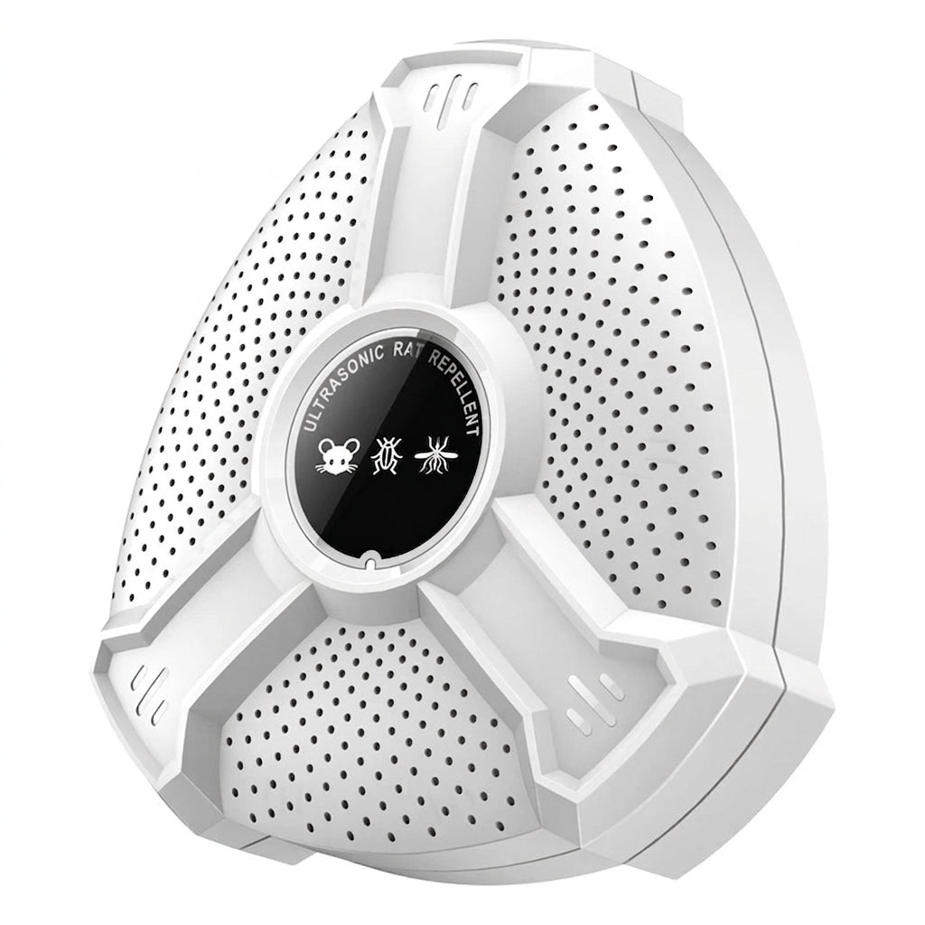 Répulsif à Ultrasons pour Rongeurs et Nuisibles – Fréquence Variable pour Maison, Garage, Cave...