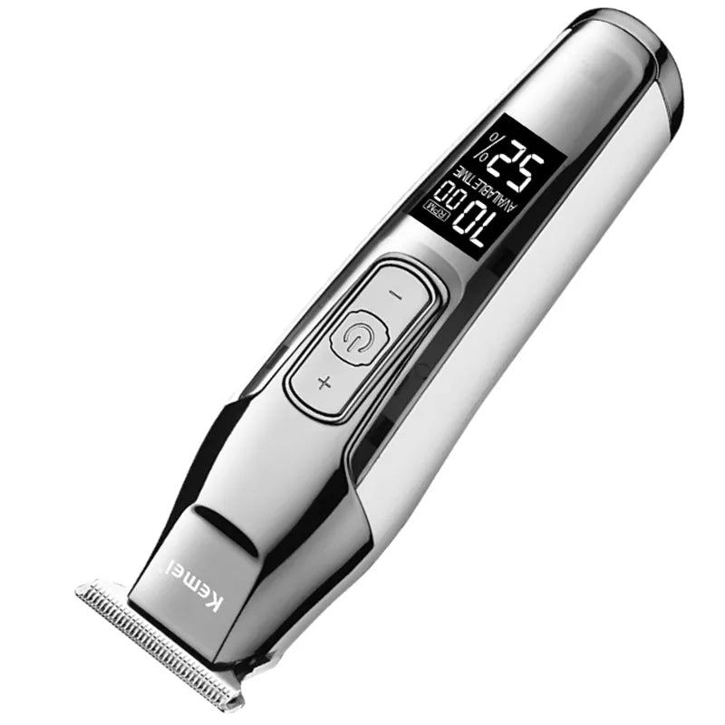 Tondeuse professionnelle sans-fil avec écran LCD + Accessoires
