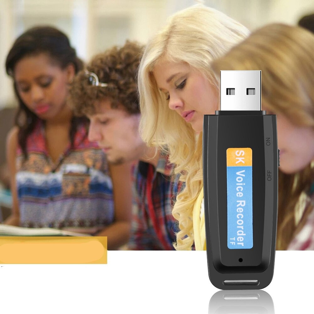 Mini dictaphone discret - Jusqu'à 50h d'enregistrement