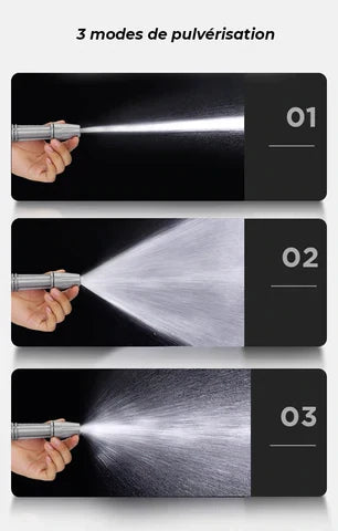 Pistolet haute pression 2 en 1