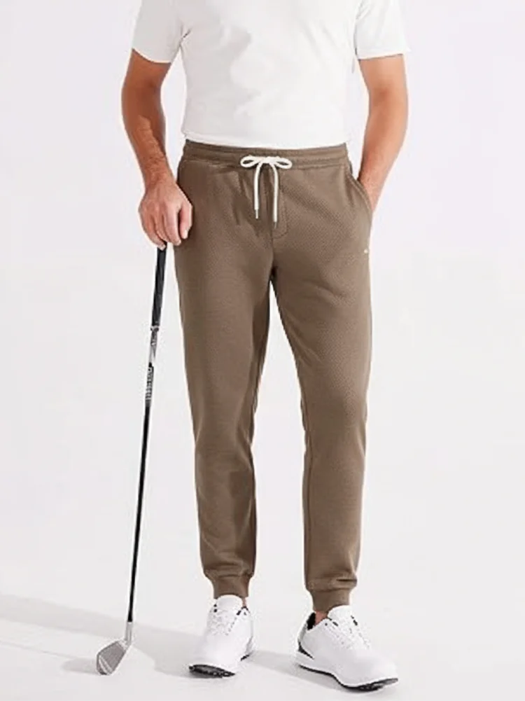 Pantalon Survêtement en Coton Sergé 65% Respirant - Homme