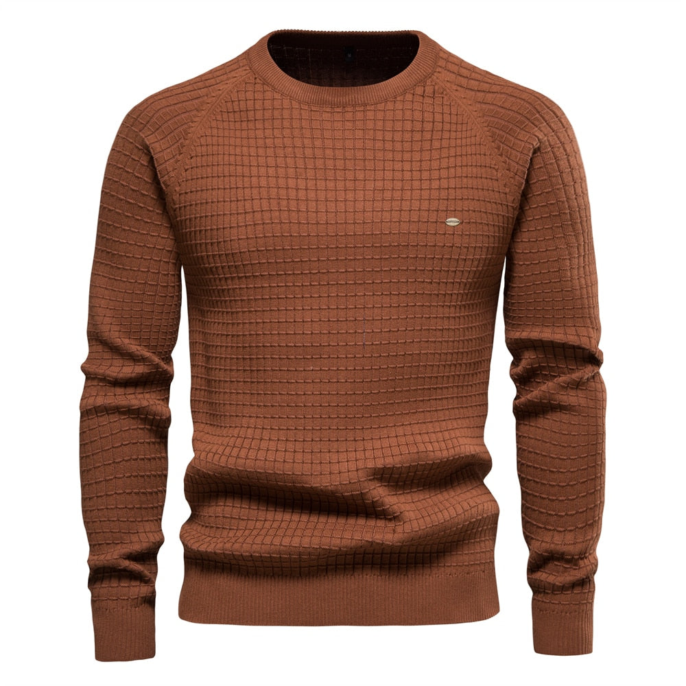 Intims - Pull maillé col rond pour homme - 98452FR