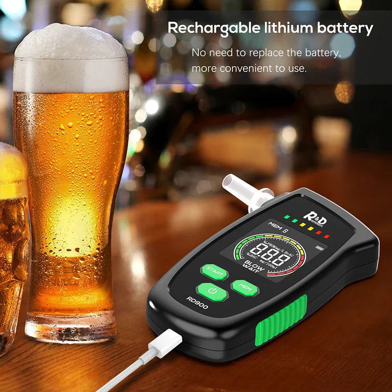 Alcootest Numérique Précis Rechargeable