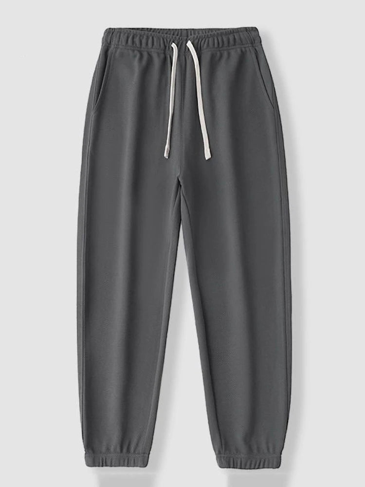 Pantalon Survêtement en Coton Sergé 65% Respirant - Homme