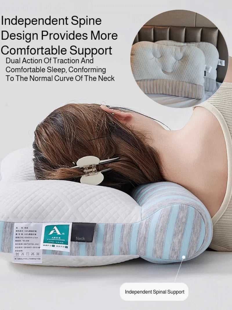 Oreiller Cervical AntiBactérien à Haut Rebond