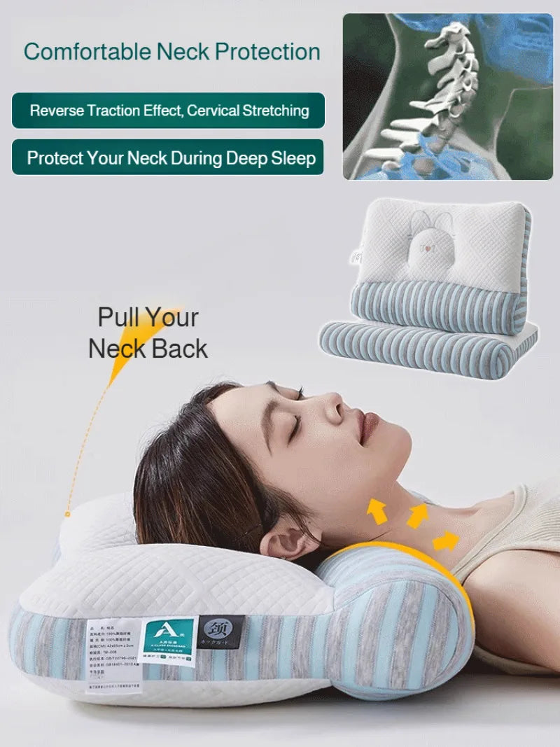 Oreiller Cervical AntiBactérien à Haut Rebond