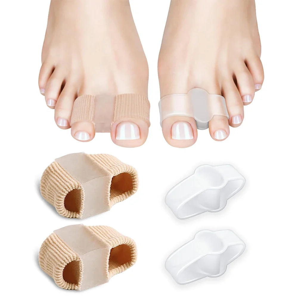 4x Séparateurs d'orteils Spécial Hallux Valgus