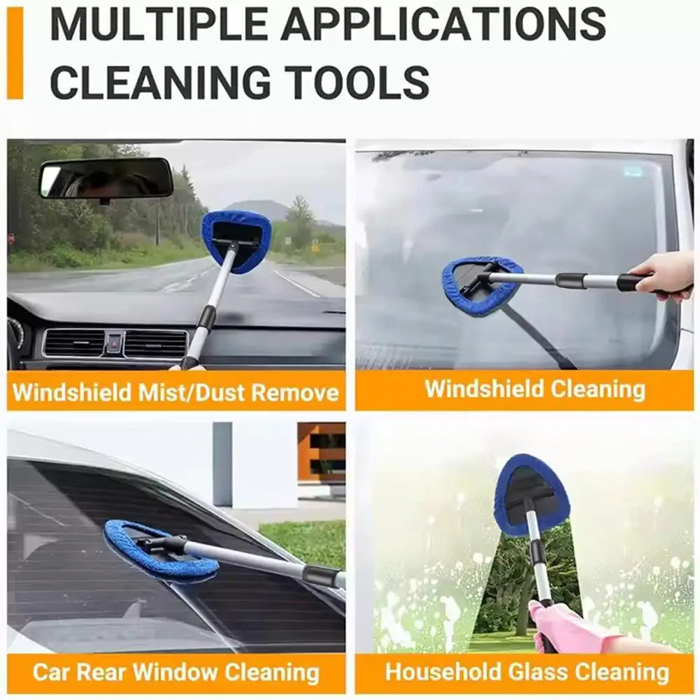 Outil de Nettoyage Pare-Brise + 3 Microfibres et 1 pulvérisateur
