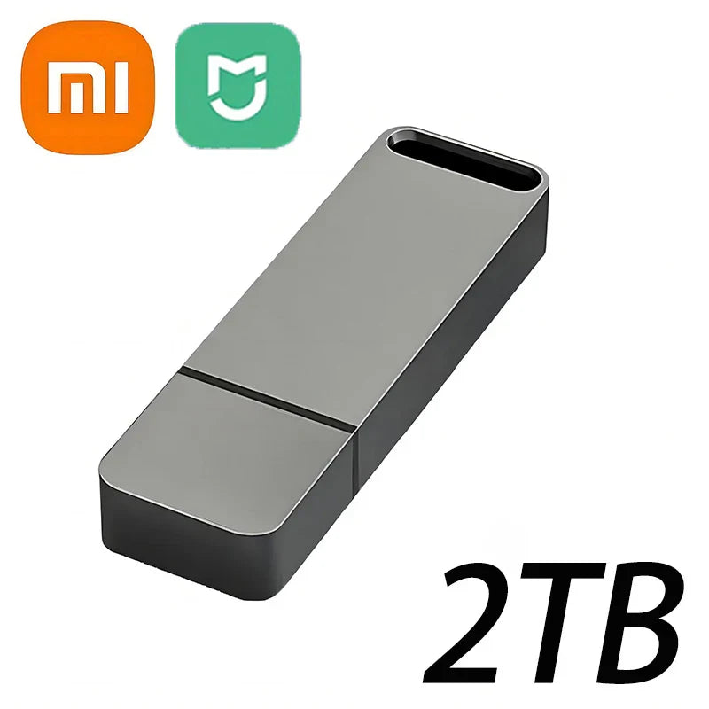 Clé USB 3.0 2 To - Compacte et Pratique + Adaptateur USB-C OFFERT