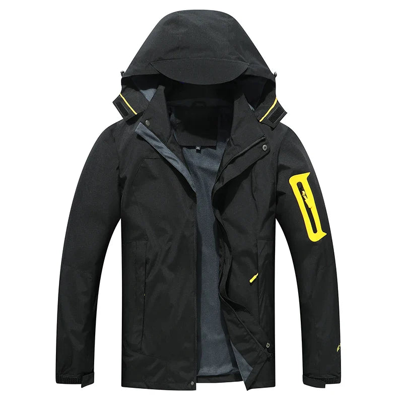 Manteau à Capuche Imperméable et Coupe-vent pour Homme