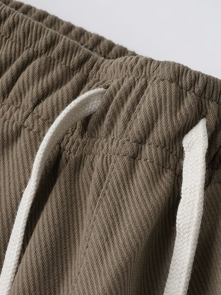 Pantalon Survêtement en Coton Sergé 65% Respirant - Homme