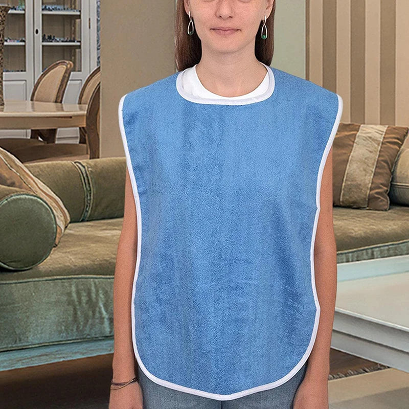 Bavoir XXL pour adulte en Microfibre lavable et réutilsable