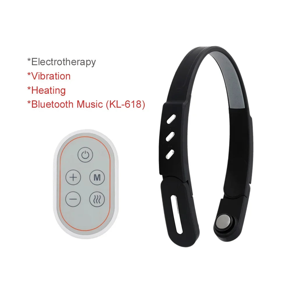 Masseur de Tête Électrique Anti-Migraine Chauffant