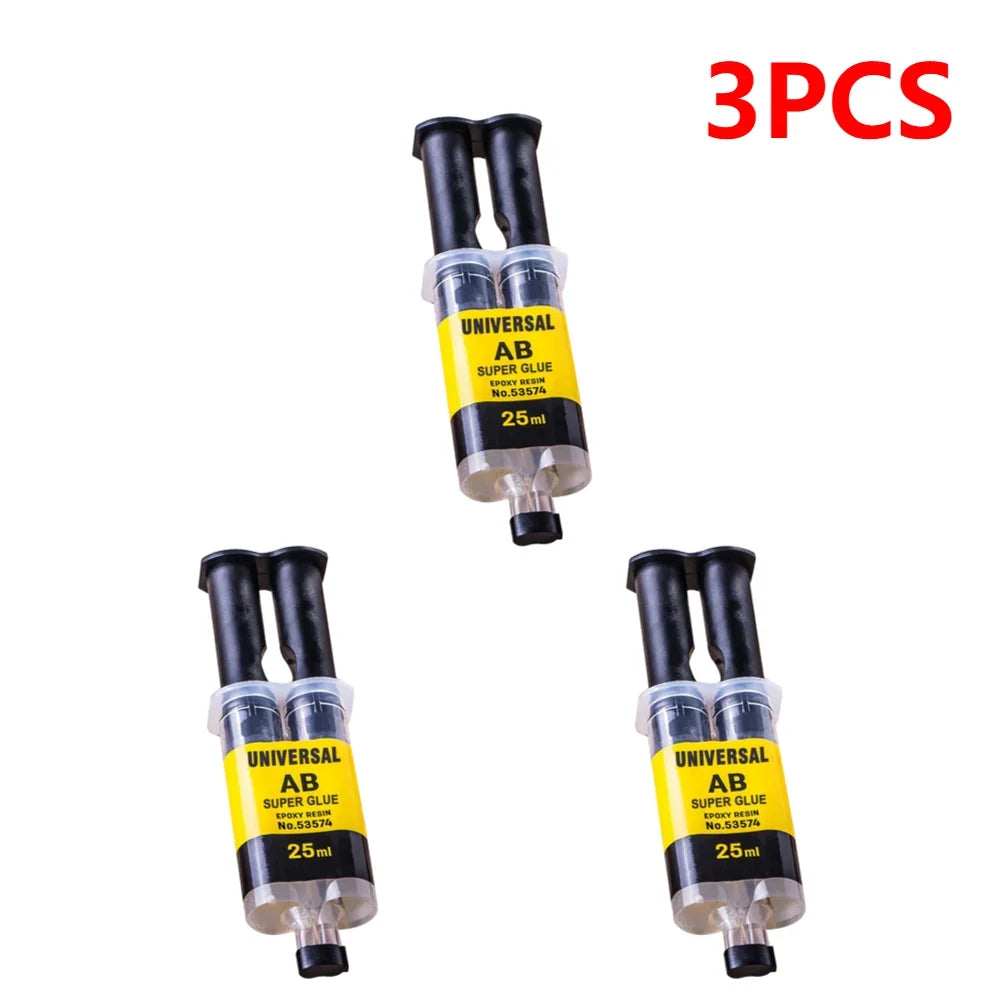 3x Colles AB Universelle Ultra Résistante - Multi-Matériaux