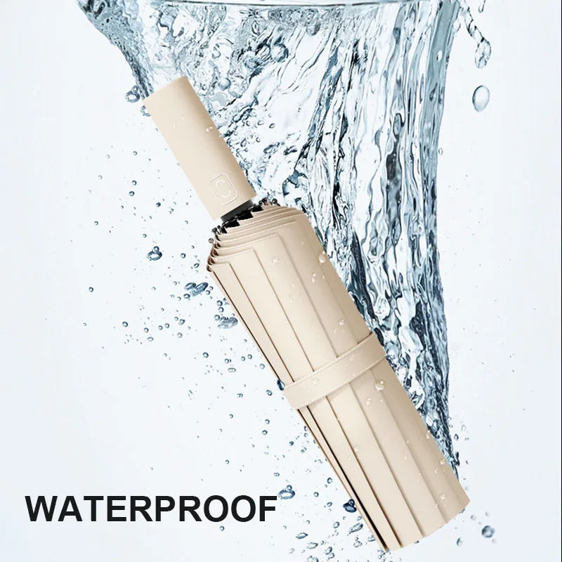 Grand Parapluie Automatique Antivent – 24 Baleines solides