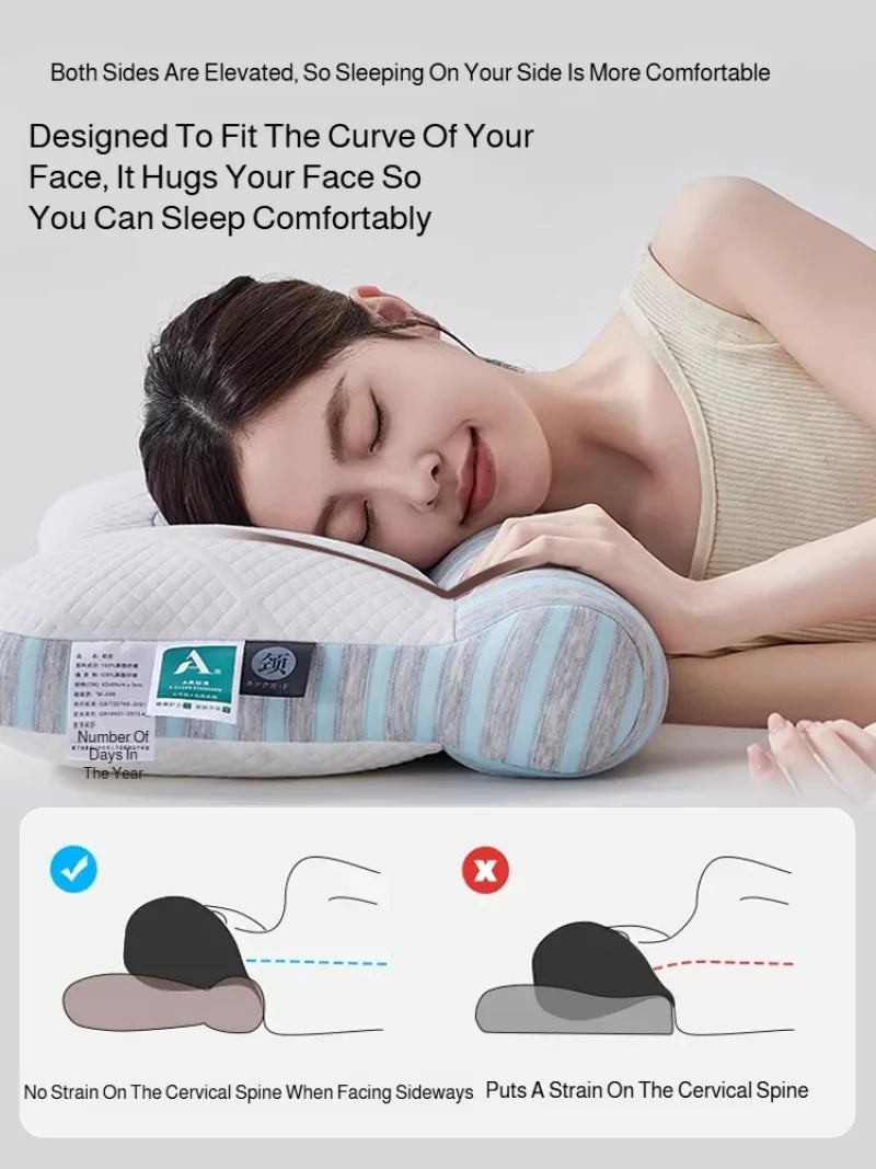 Oreiller Cervical AntiBactérien à Haut Rebond