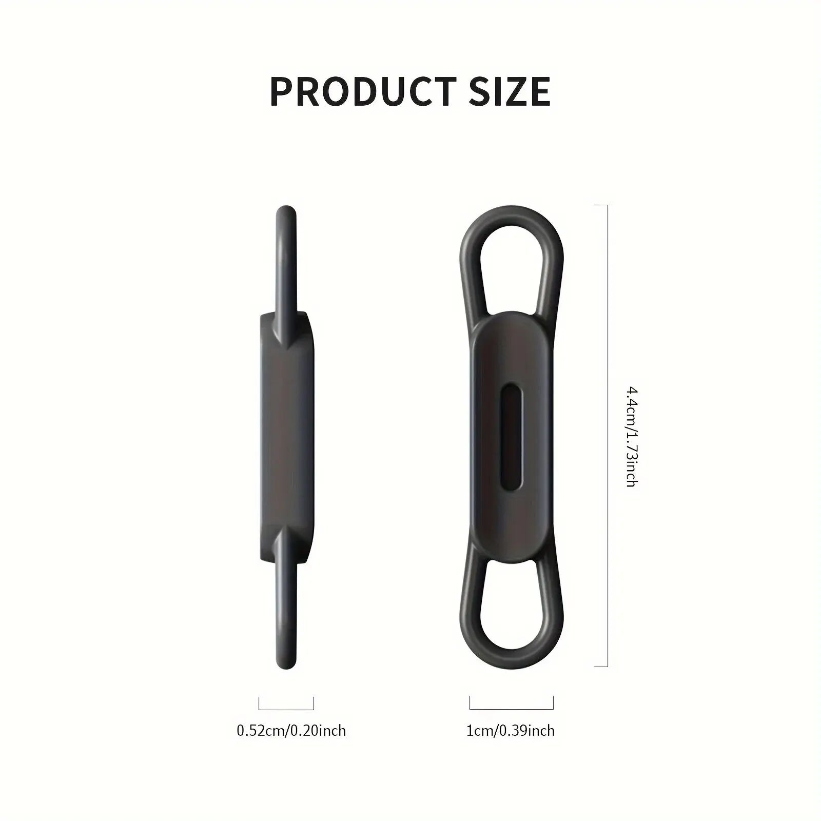 Lot de 6 Supports Magnétiques en Silicone - Flexibles, Élastiques & Réglables