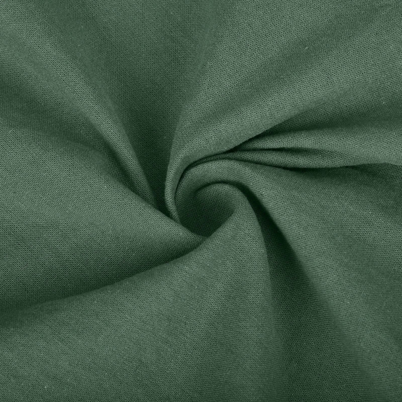 Short Long Femme Coton & Lin Taille Élastique