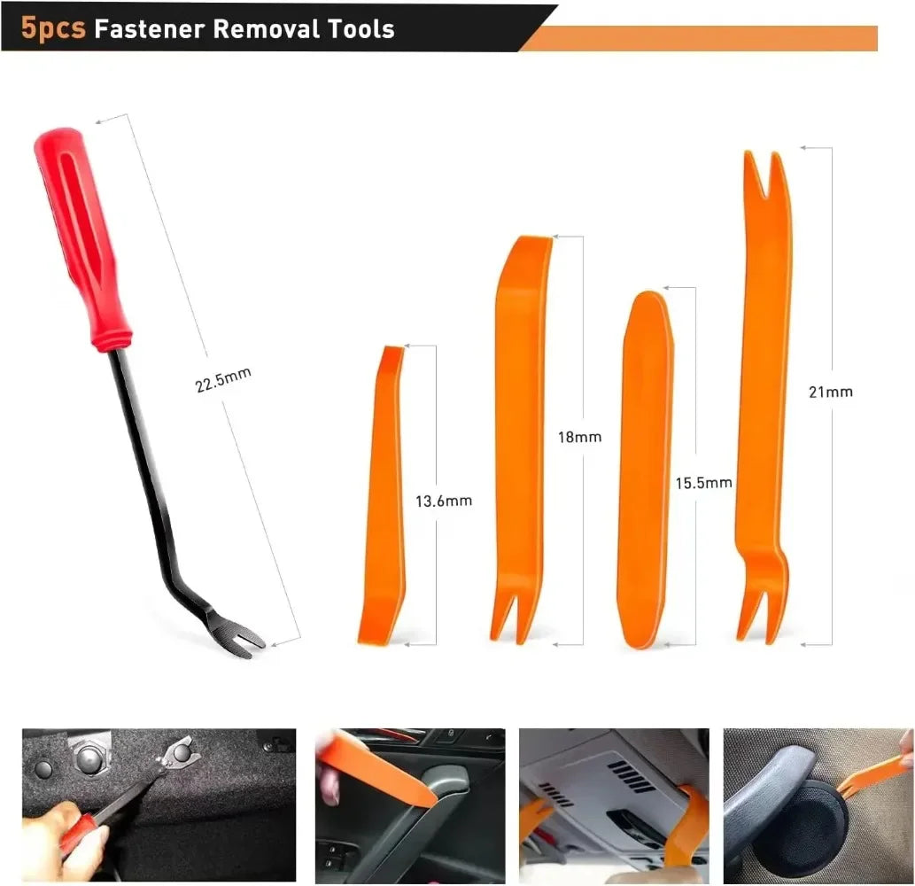 Kit de 680 Clips de Fijación Universales + Herramientas