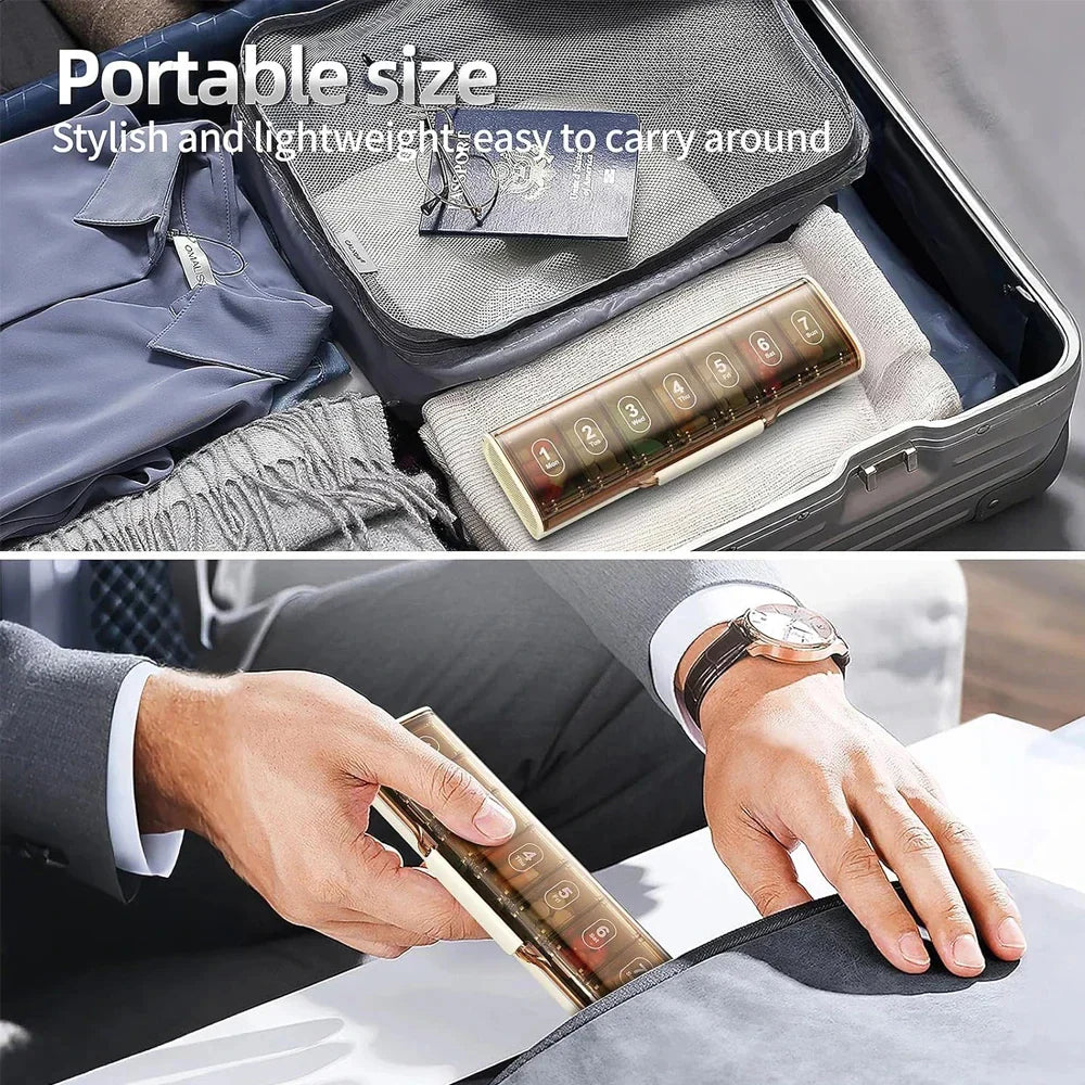 Pilulier de Poche Semainier 7J