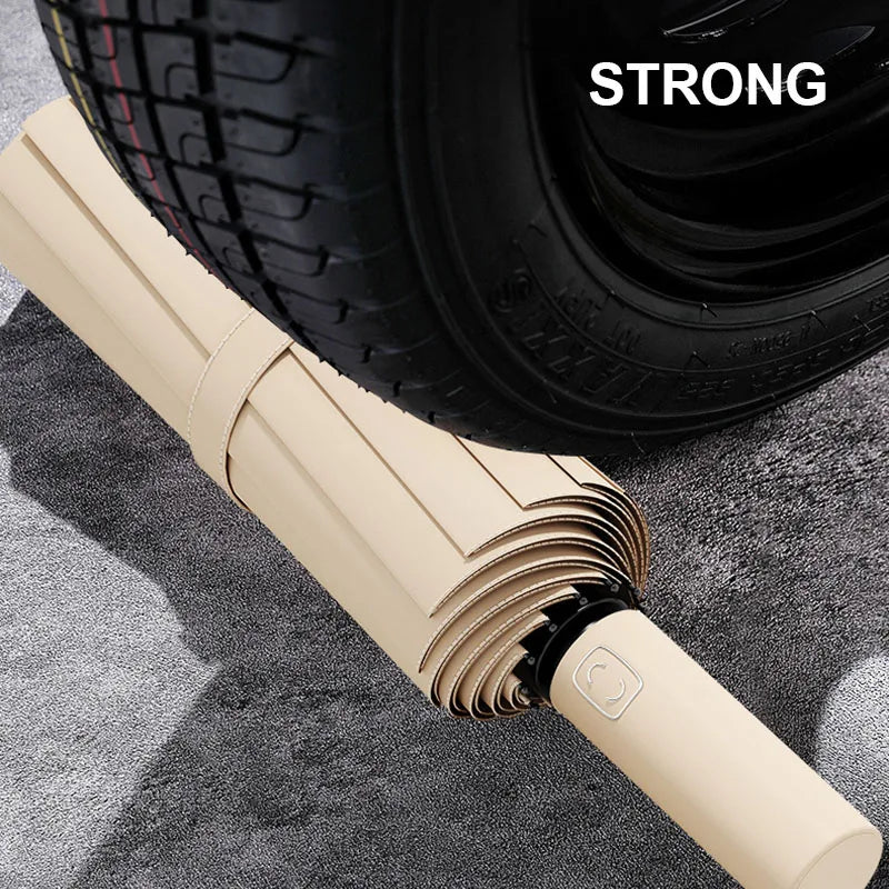 Grand Parapluie Automatique Antivent – 24 Baleines solides