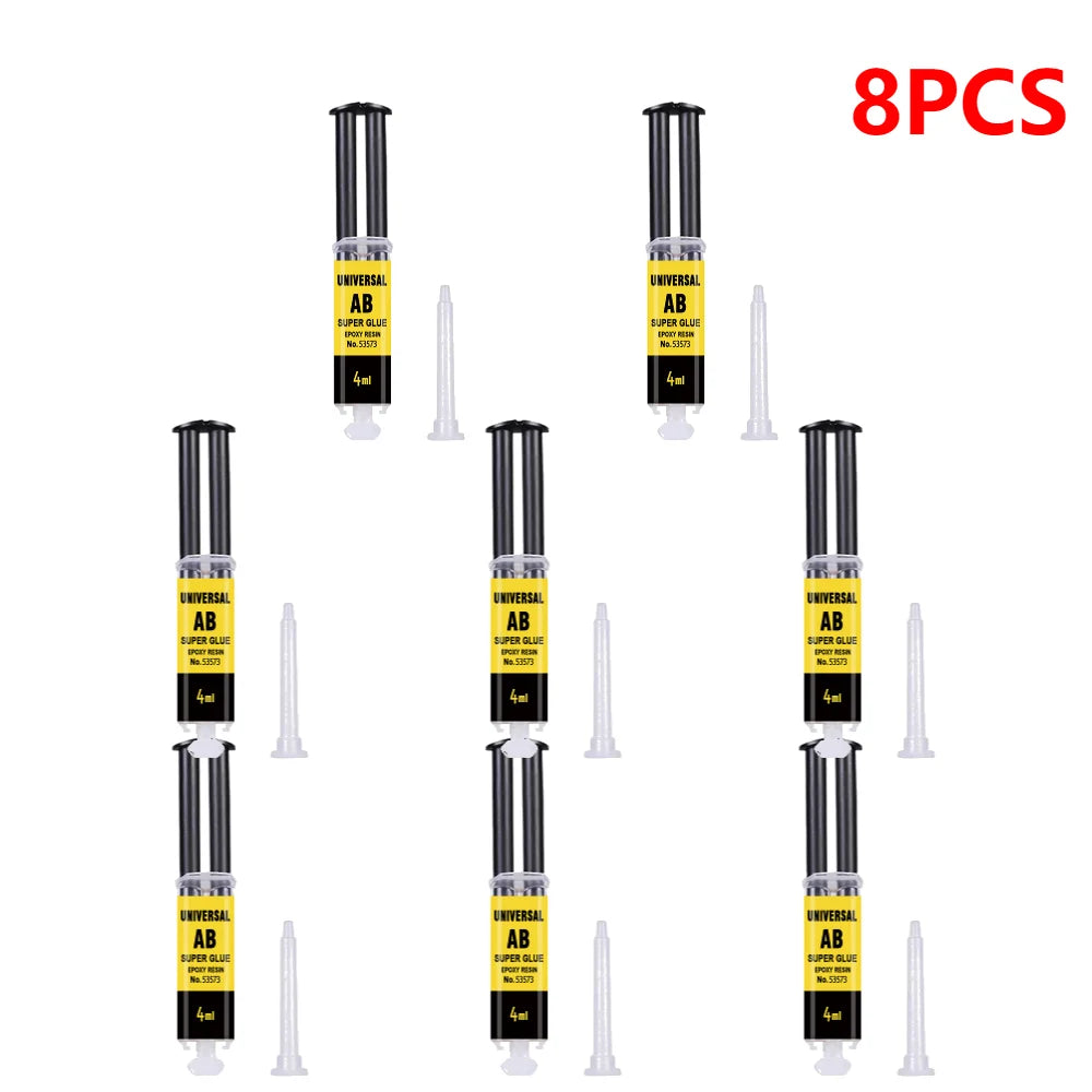 3x Colles AB Universelle Ultra Résistante - Multi-Matériaux