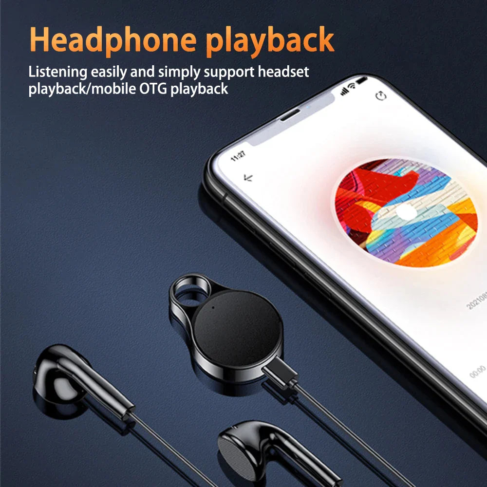 Porte-clés Dictaphone discret