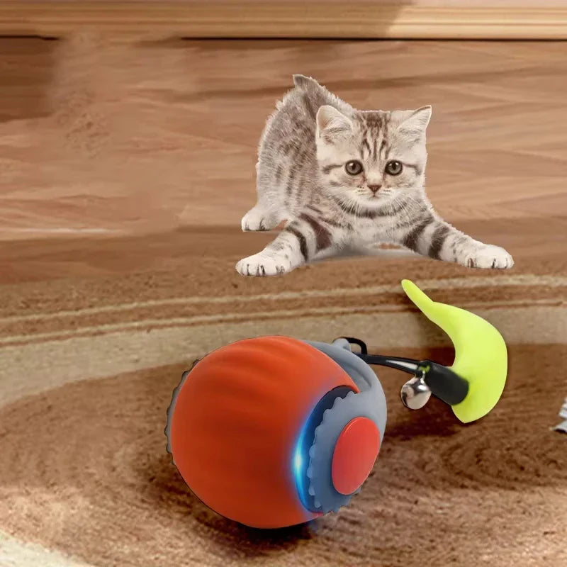 Balle Furet Électrique & Interactive pour Chats - 1 ACHETÉE = 1 OFFERTE