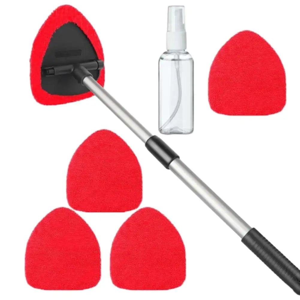 Outil de Nettoyage Pare-Brise + 3 Microfibres et 1 pulvérisateur