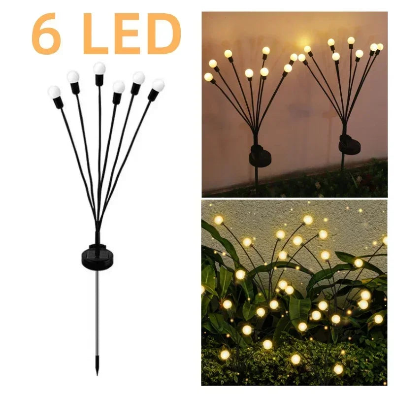 Medusa - Lampes Solaires de Jardin en Forme de Méduse