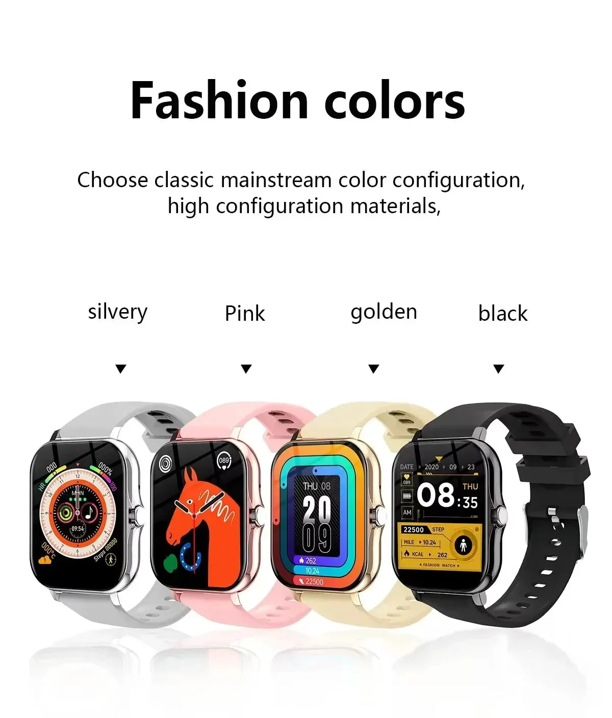 Montre Connectée Multifonction + Ecouteurs Bluetooth OFFERTS