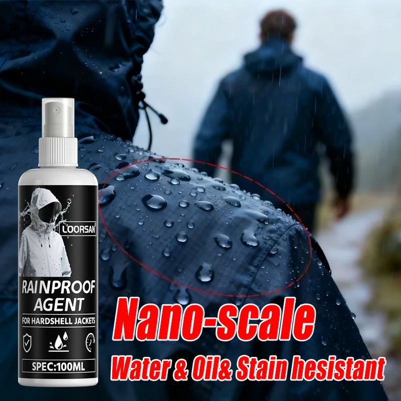 Spray Imperméabilisant Nano 100ML pour Vêtements – Protection Déperlante Anti-Eau, Huile & Taches