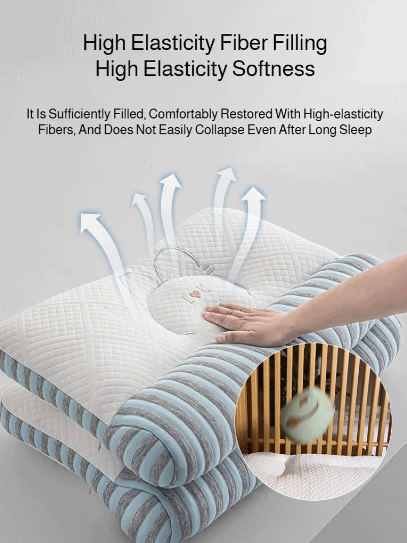 Oreiller Cervical AntiBactérien à Haut Rebond