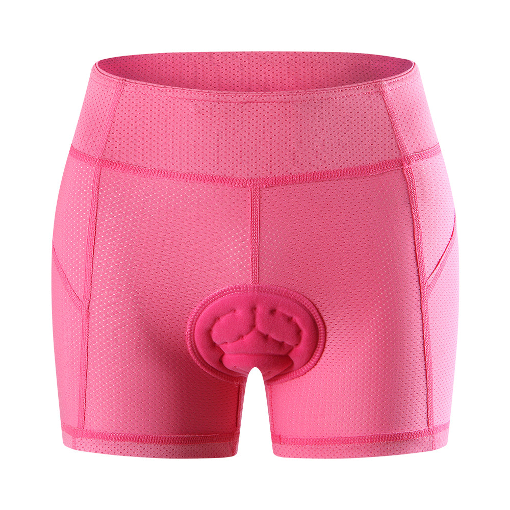 Short de cyclisme rembourré en gel 3D pour femme