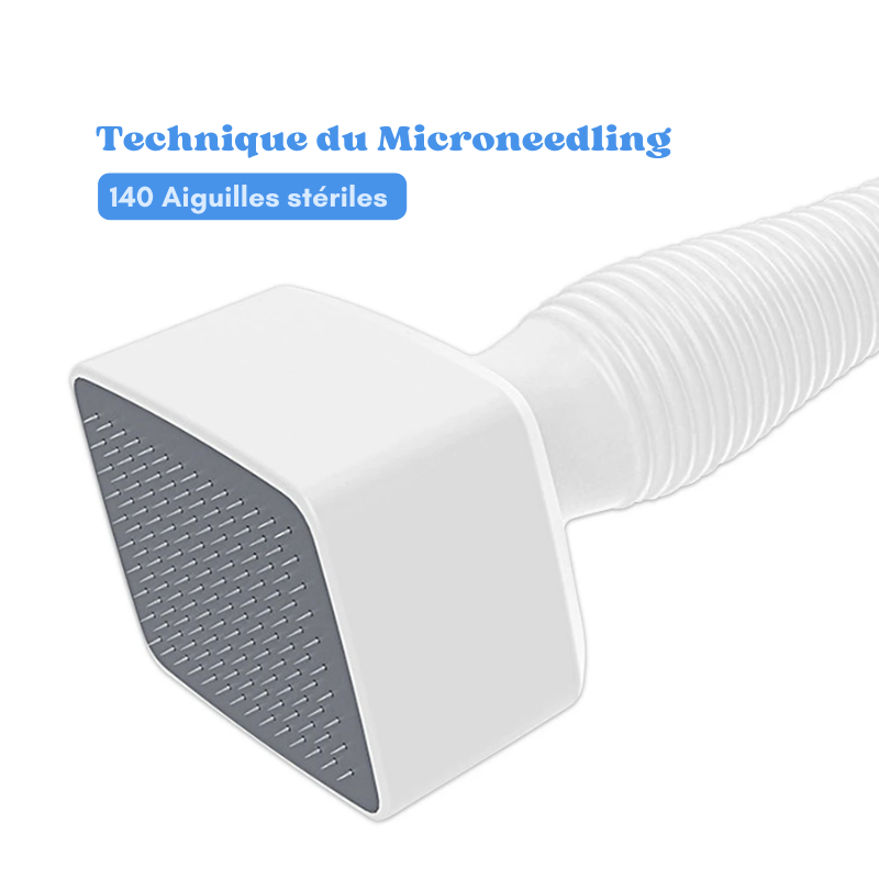 DermaStamp réglable 0-3.0 mm Visage et Cheveux