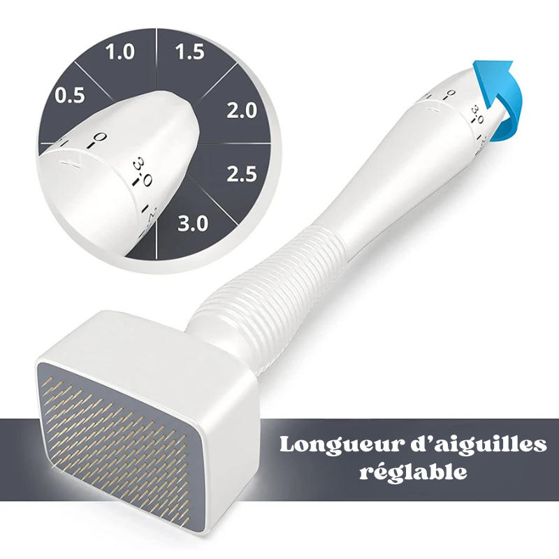 DermaStamp réglable 0-3.0 mm Visage et Cheveux