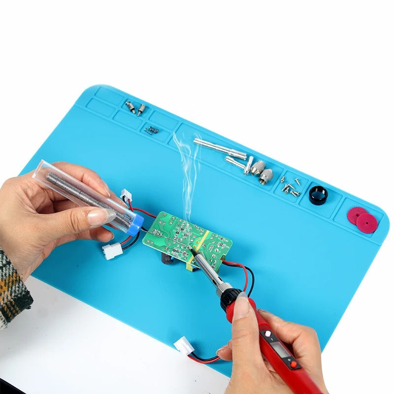 Kit de fer à souder à température réglable + Multimètre