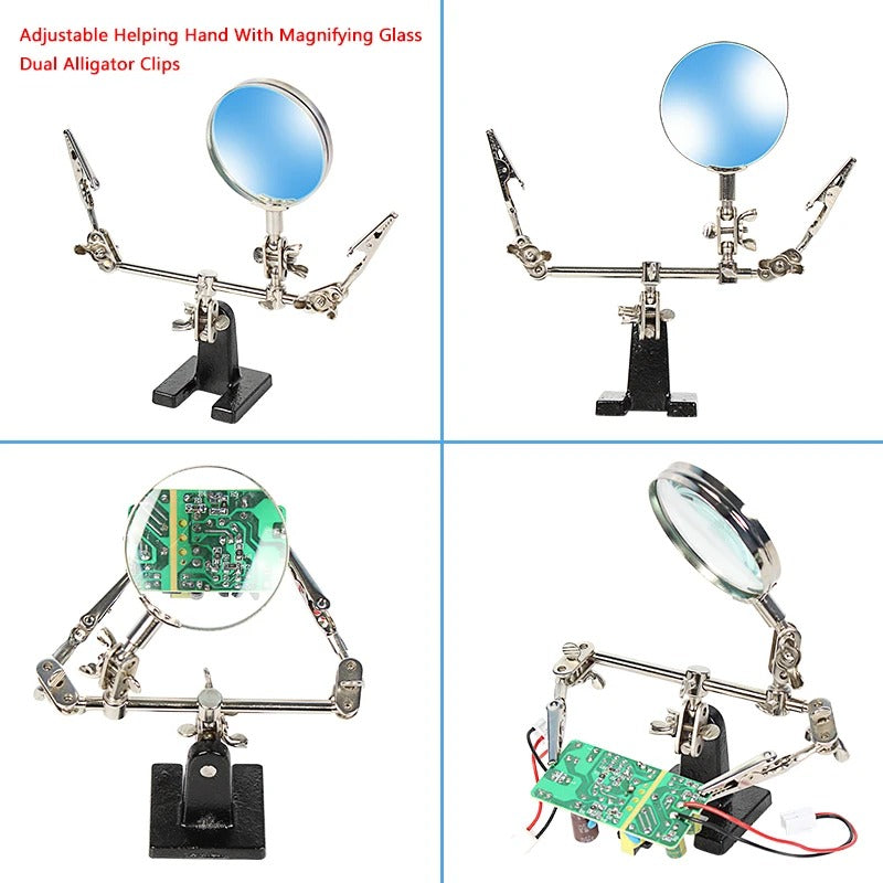 Kit de fer à souder à température réglable + Multimètre