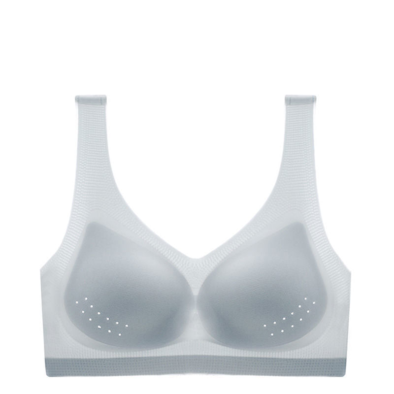 Brassière en Soie Glacée sans couture & 100% respirante