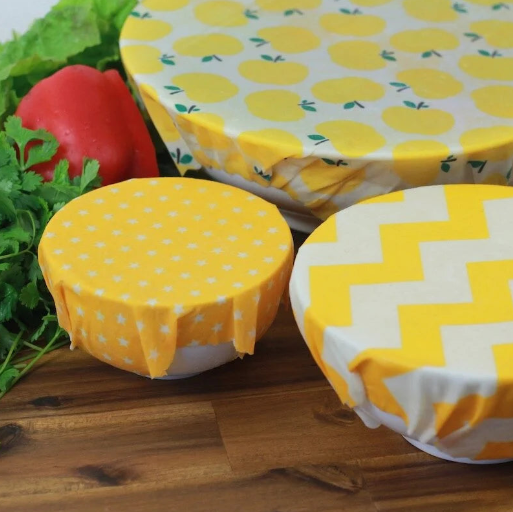 BEE WRAP - Lot de 3 Films alimentaires réutilisables