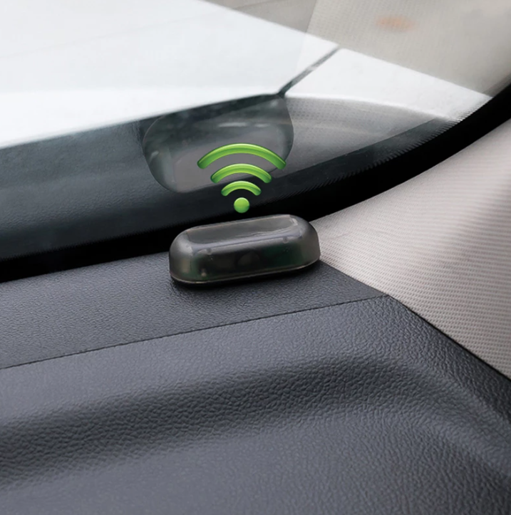 2 x Fausse alarme de voiture à énergie solaire