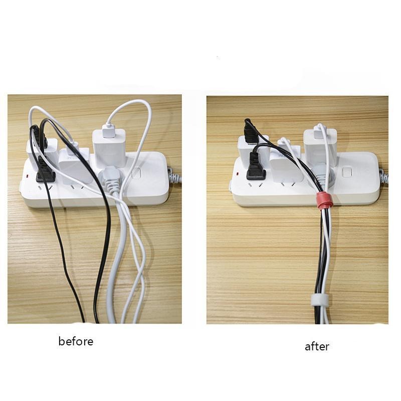 100x Attache Câble à scratch