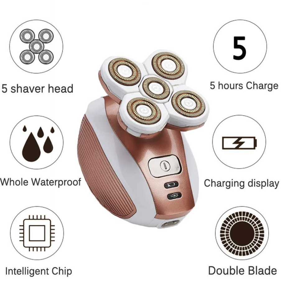 Épilateur Électrique Rechargeable sans douleur