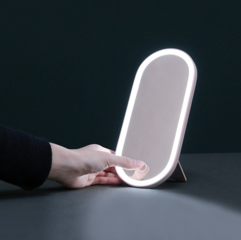 Trousse de Maquillage avec Miroir LED