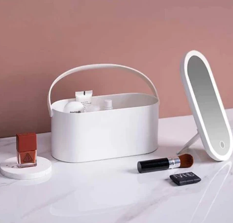 Trousse de Maquillage avec Miroir LED