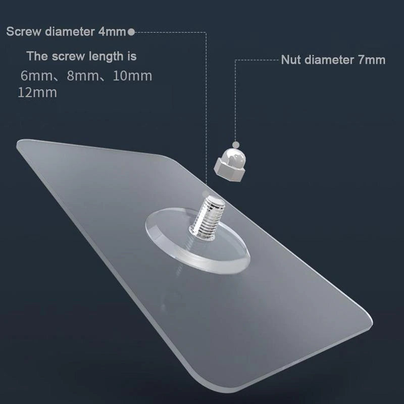 20x Clous auto-adhésifs sans perçage